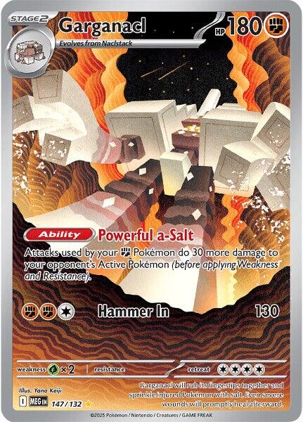 Garganacl (147/132) [Mega Evolutions: Base Set] - Pokémon - Card Brawlers | Quebec | Canada |