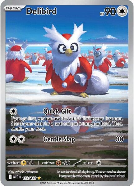 Delibird (152/132) [Mega Evolution: Base Set] - Pokémon - Card Brawlers | Quebec | Canada |