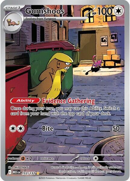Gumshoos (153/132) [Mega Evolution: Base Set] - Pokémon - Card Brawlers | Quebec | Canada |