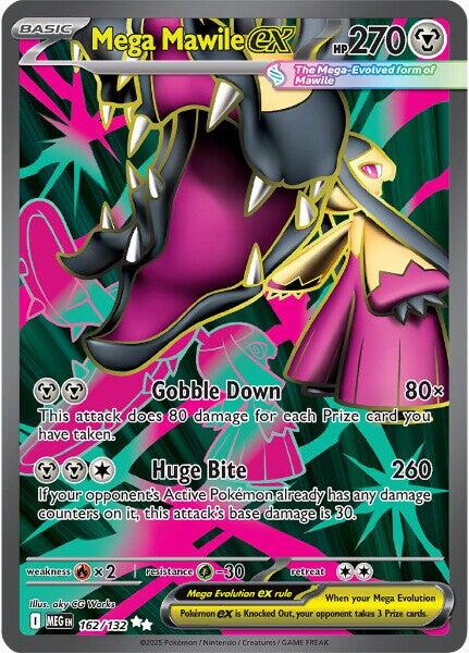 Mega Mawile ex (162/132) [Mega Evolution: Base Set] - Pokémon - Card Brawlers | Quebec | Canada |
