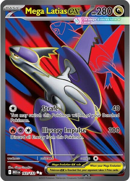Mega Latias ex (163/132) [Mega Evolution: Base Set] - Pokémon - Card Brawlers | Quebec | Canada |