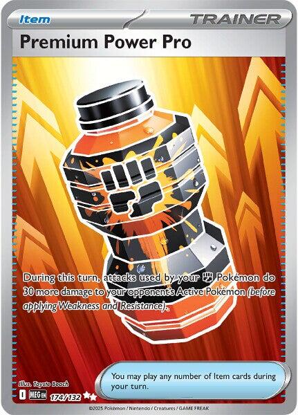 Premium Power Pro (174/132) [Mega Evolution: Base Set] - Pokémon - Card Brawlers | Quebec | Canada |