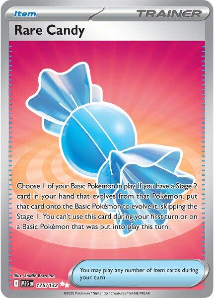 Rare Candy (175/132) [Mega Evolution: Base Set] - Pokémon - Card Brawlers | Quebec | Canada |