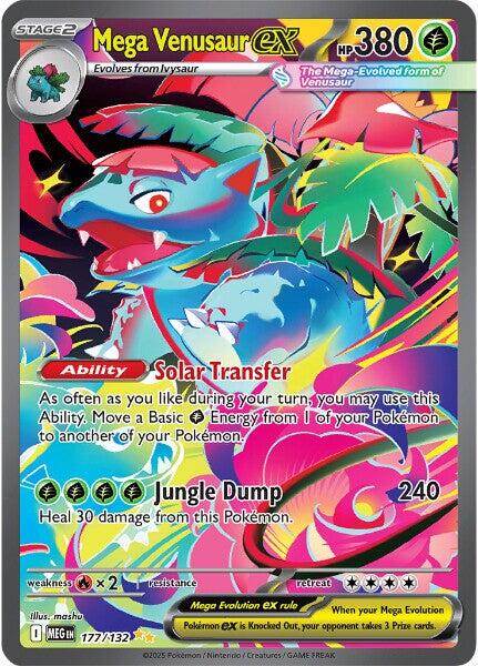 Mega Venusaur ex (177/132) [Mega Evolution: Base Set] - Pokémon - Card Brawlers | Quebec | Canada |