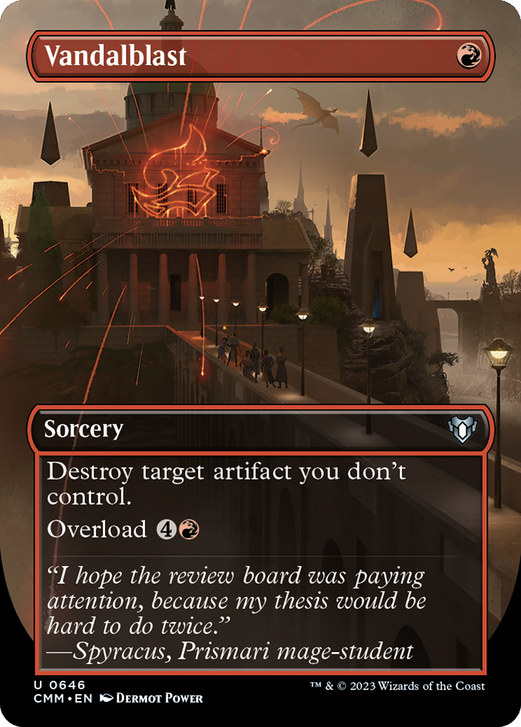 Vandalblast (Borderless Alternate Art) [Commander Masters] - Magic: The Gathering - Card Brawlers | Quebec | Canada |