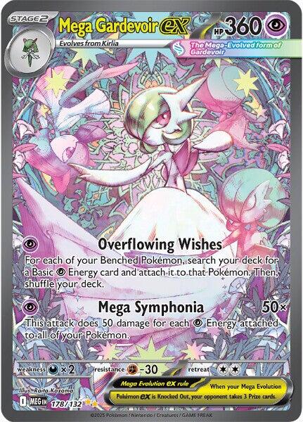 Mega Gardevoir ex (178/132) [Mega Evolution: Base Set] - Pokémon - Card Brawlers | Quebec | Canada |