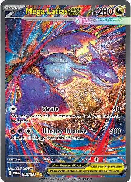 Mega Latias ex (181/132) [Mega Evolution: Base Set] - Pokémon - Card Brawlers | Quebec | Canada |