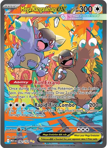 Mega Kangaskhan ex (182/132) [Mega Evolution: Base Set] - Pokémon - Card Brawlers | Quebec | Canada |