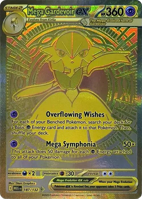 Mega Gardevoir ex (187/132) [Mega Evolution: Base Set] - Pokémon - Card Brawlers | Quebec | Canada |