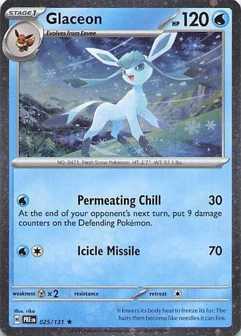 Glaceon (025/131) (Cosmos Holo) [Miscellaneous Cards] - Pokémon - Card Brawlers | Quebec | Canada |