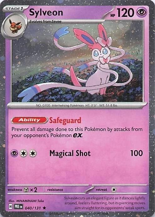 Sylveon (040/131) (Cosmos Holo) [Miscellaneous Cards] - Pokémon - Card Brawlers | Quebec | Canada |