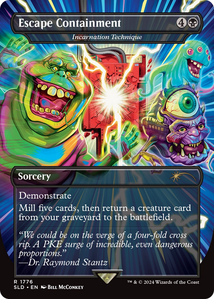 Escape Containment - Incarnation Technique [Secret Lair Drop Series] - Magic: The Gathering - Card Brawlers | Quebec | Canada |