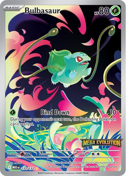 Bulbasaur (133/132) (Mega Evolution) [Mega Evolution: Base Set] - Pokémon - Card Brawlers | Quebec | Canada |