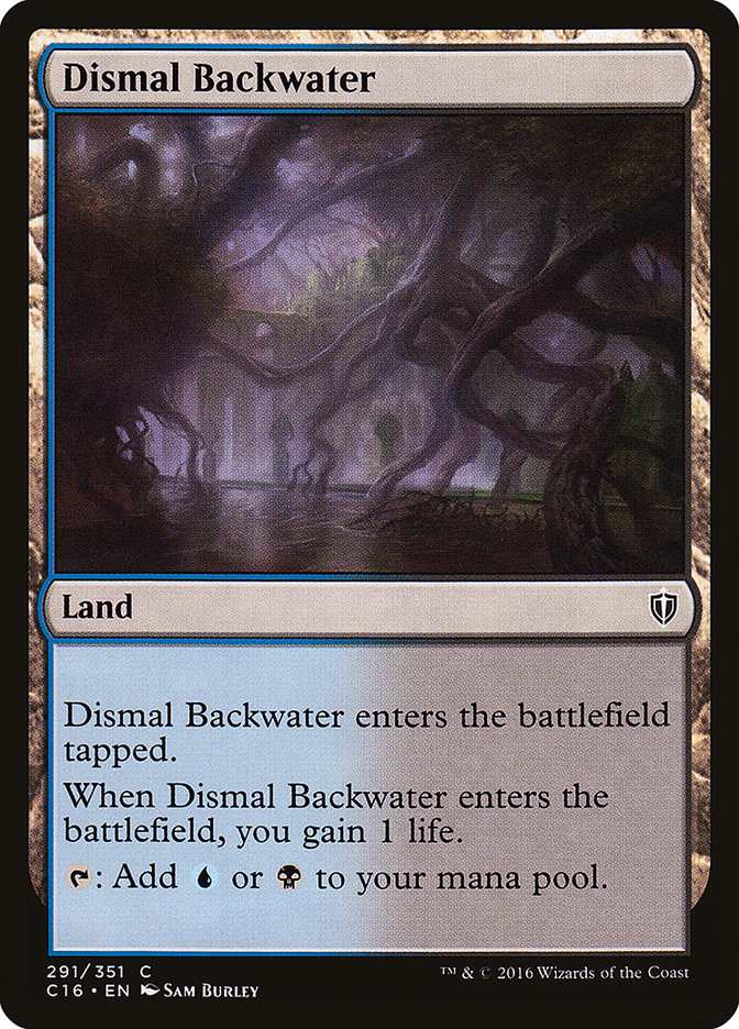 Dismal Backwater [Commander 2016] - Magic: The Gathering - Card Brawlers | Quebec | Canada |