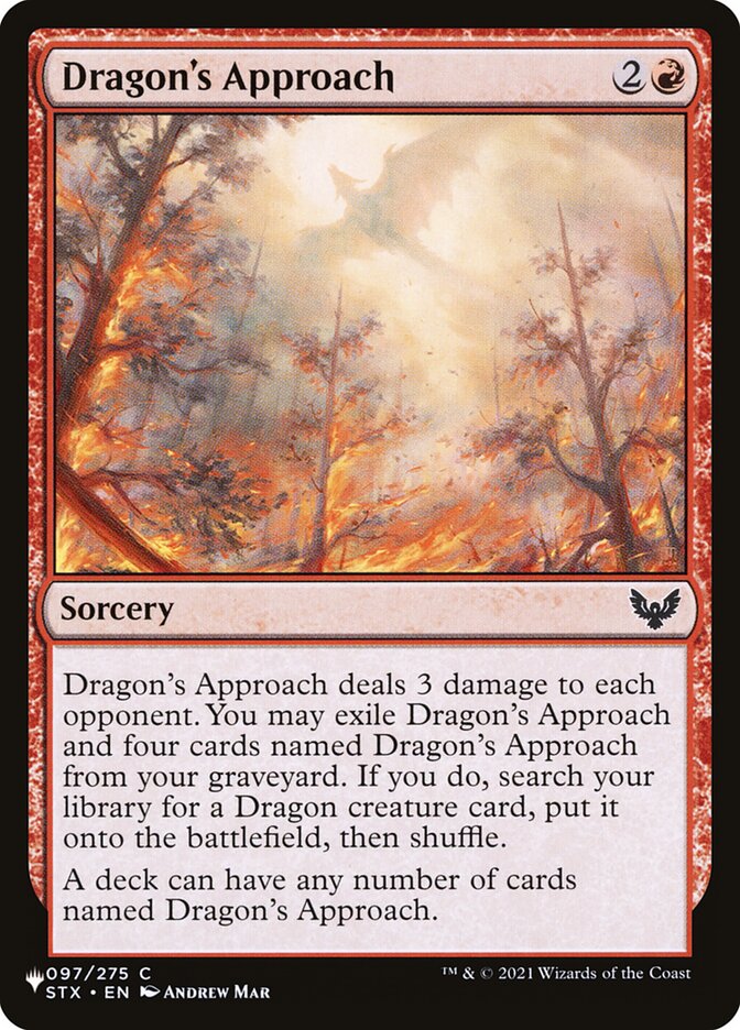 Dragon's Approach [The List] - Magic: The Gathering - Card Brawlers | Quebec | Canada |