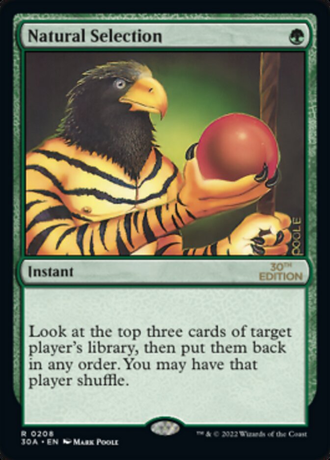 Natural Selection [30th Anniversary Edition] - Magic: The Gathering - Card Brawlers | Quebec | Canada |