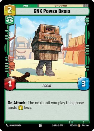 GNK Power Droid (110/264) (110/264) [Secrets of Power] - Fantasy Flight Games - Card Brawlers | Quebec | Canada |