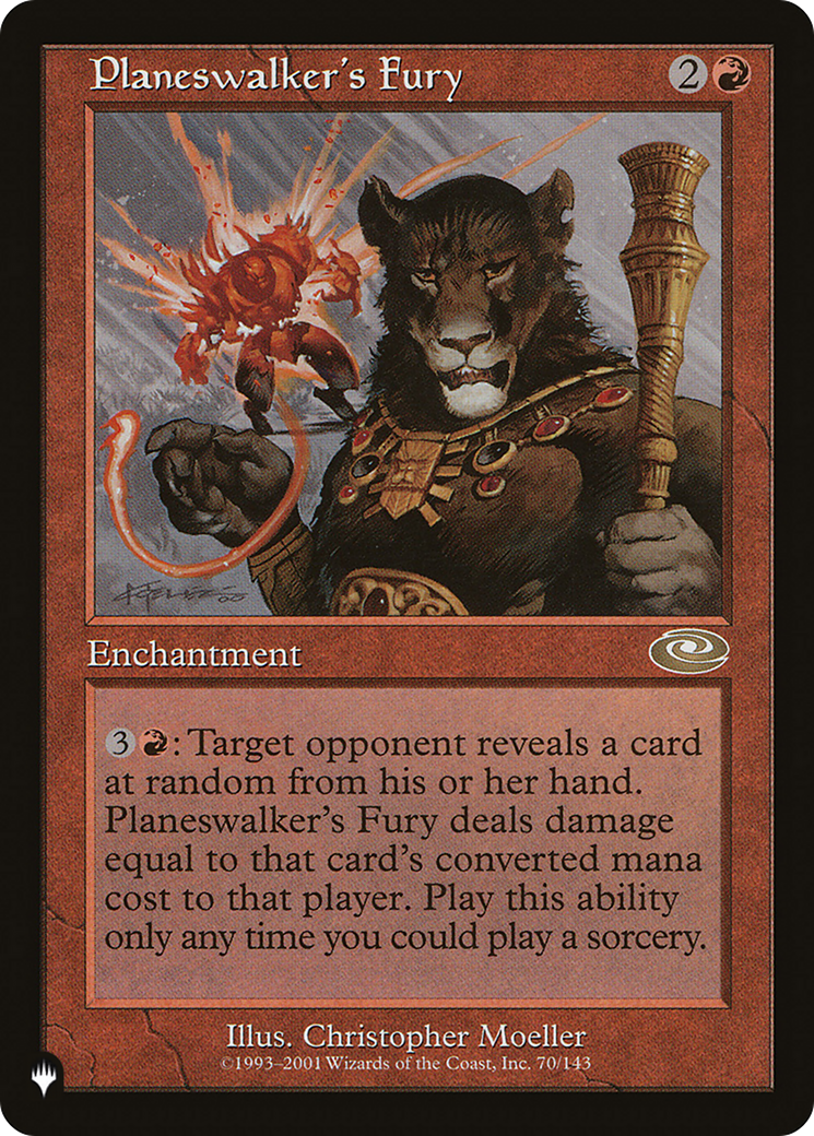 Planeswalker's Fury [The List] - Magic: The Gathering - Card Brawlers | Quebec | Canada |