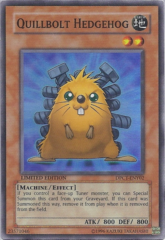 Quillbolt Hedgehog [DPCT-ENY02] Super Rare - Yu-Gi-Oh! - Card Brawlers | Quebec | Canada |