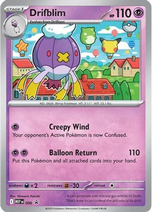 Drifblim (006) [Mega Evolution Promo] - Pokémon - Card Brawlers | Quebec | Canada |