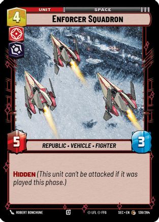 Enforcer Squadron (138/264) (138/264) [Secrets of Power] - Fantasy Flight Games - Card Brawlers | Quebec | Canada |
