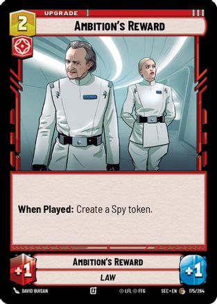 Ambition's Reward (175/264) (175/264) [Secrets of Power] - Fantasy Flight Games - Card Brawlers | Quebec | Canada |