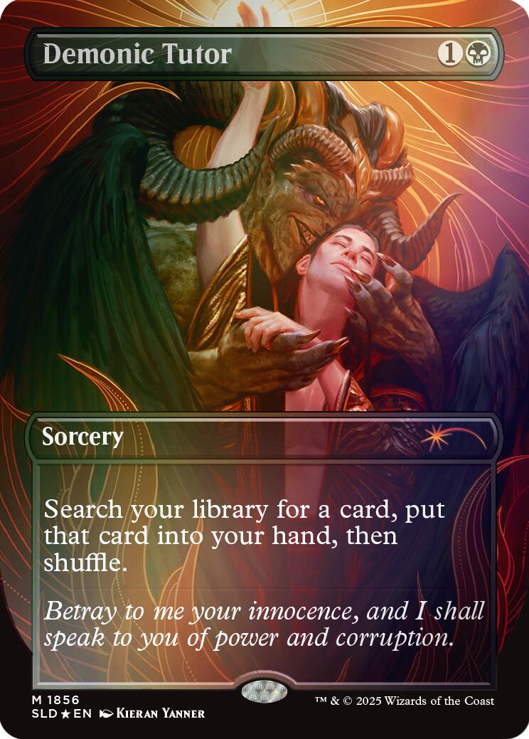 Demonic Tutor (Rainbow Foil) [Secret Lair Drop Series] - Magic: The Gathering - Card Brawlers | Quebec | Canada |
