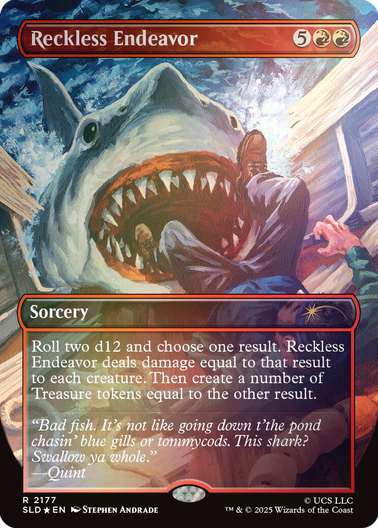 Reckless Endeavor (Rainbow Foil) [Secret Lair Drop Series] - Magic: The Gathering - Card Brawlers | Quebec | Canada |