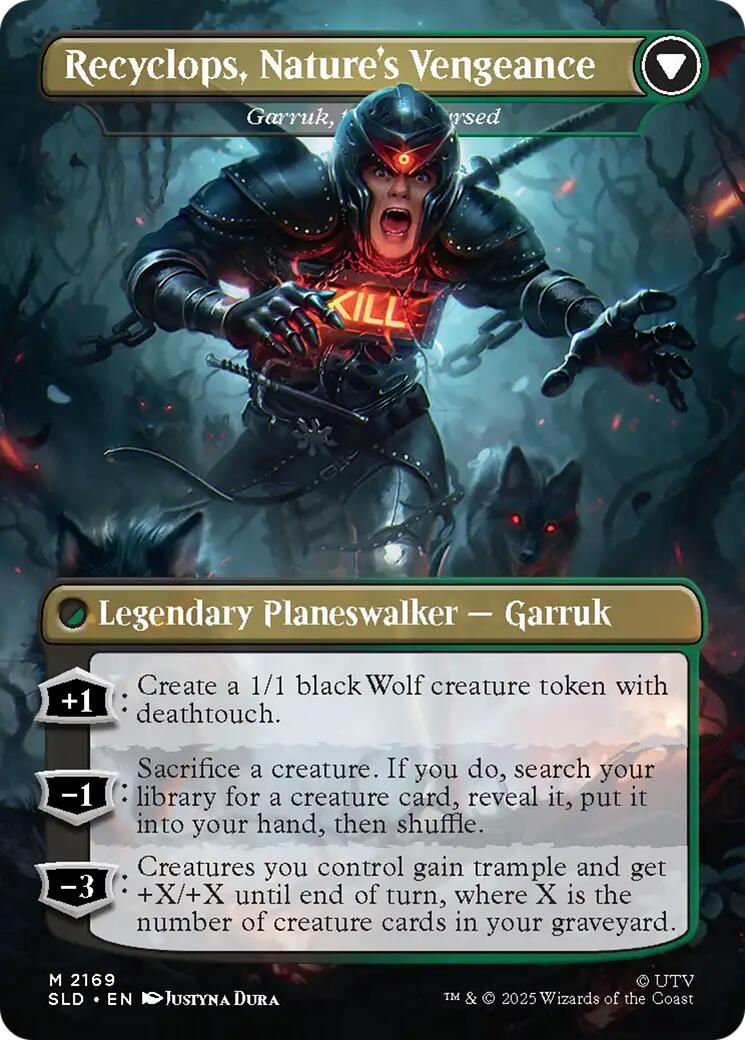 Recyclops, Eco-friendly - Garruk Relentless [Secret Lair Drop Series] - Magic: The Gathering - Card Brawlers | Quebec | Canada |
