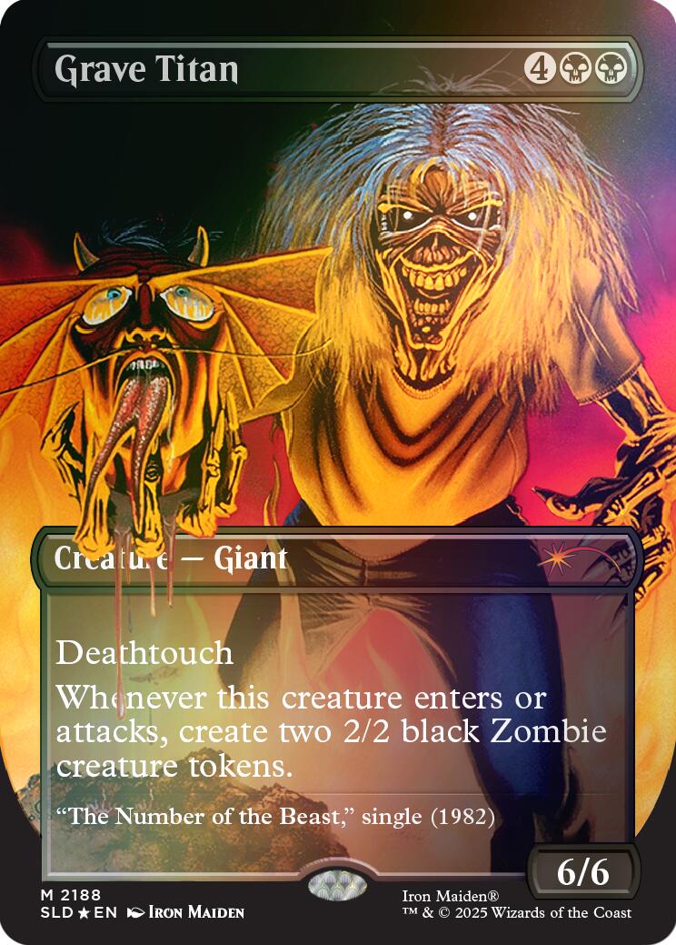 Grave Titan (2188) (Rainbow Foil) [Secret Lair Drop Series] - Magic: The Gathering - Card Brawlers | Quebec | Canada |