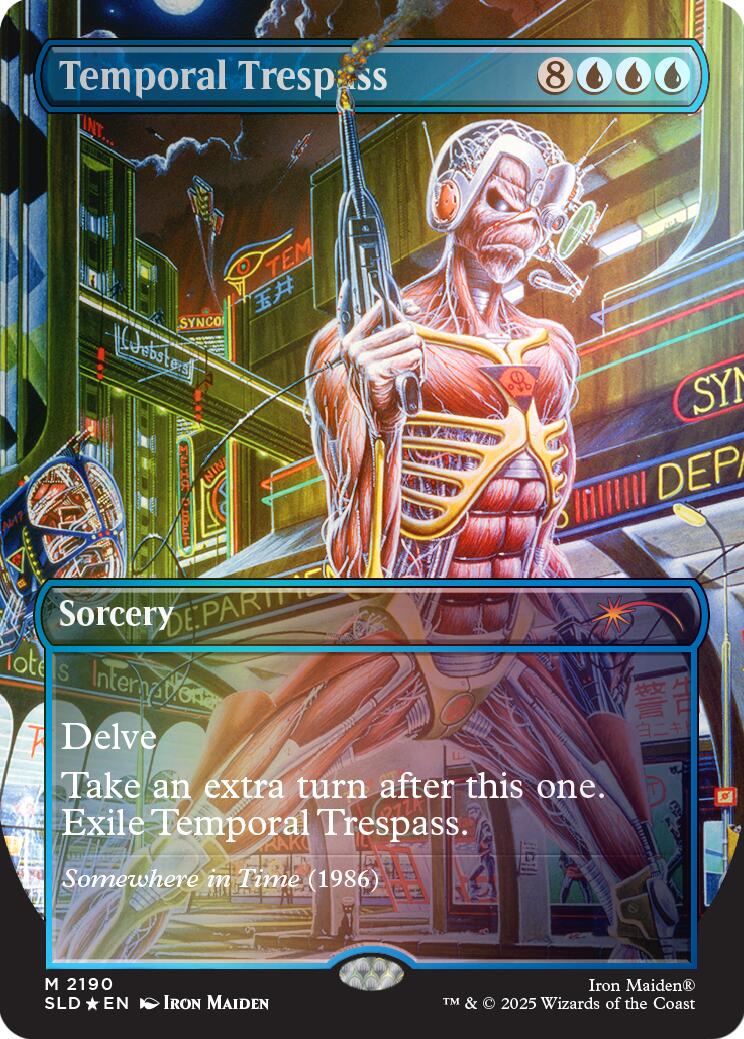 Temporal Trespass (Rainbow Foil) [Secret Lair Drop Series] - Magic: The Gathering - Card Brawlers | Quebec | Canada |
