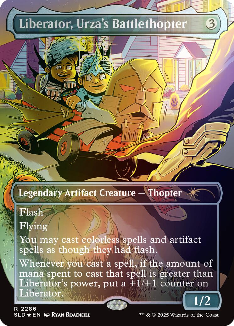 Liberator, Urza's Battlethopter (Rainbow Foil) [Secret Lair Drop Series] - Magic: The Gathering - Card Brawlers | Quebec | Canada |