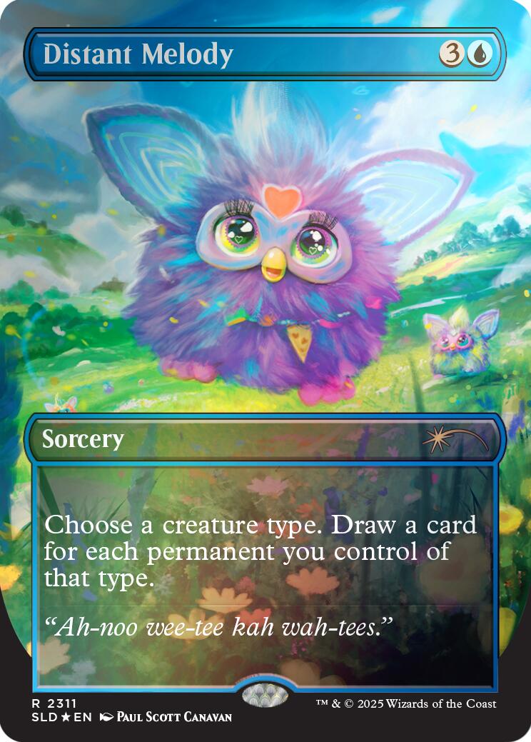 Distant Melody (2311) (Rainbow Foil) [Secret Lair Drop Series] - Magic: The Gathering - Card Brawlers | Quebec | Canada |