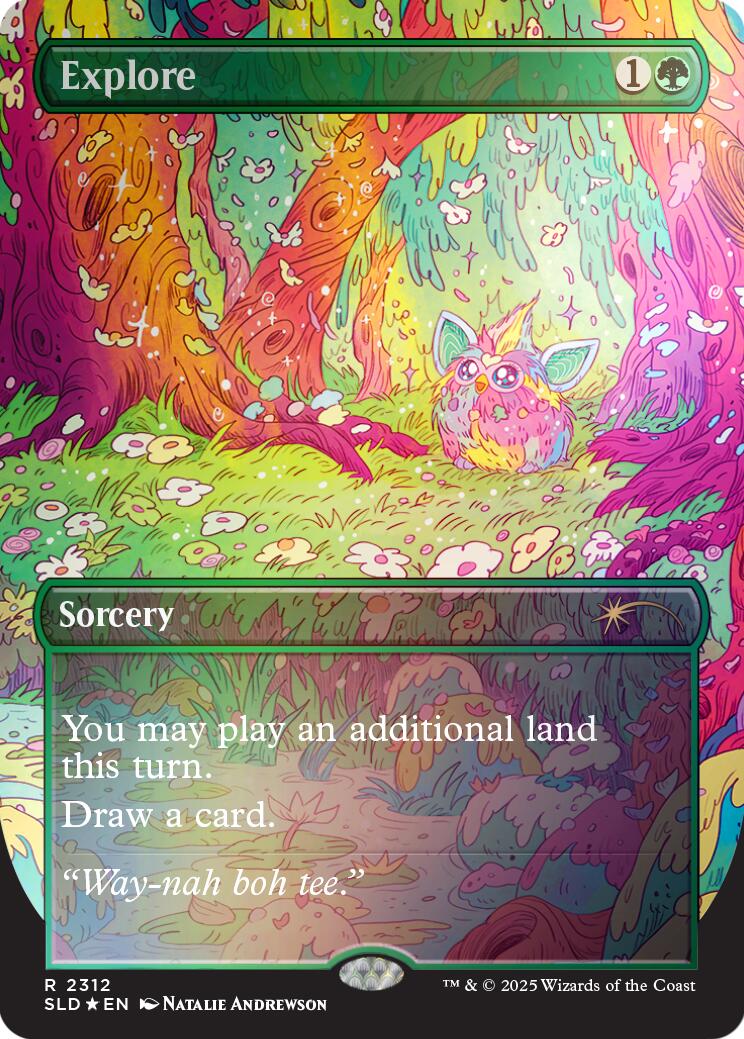 Explore (2312) (Rainbow Foil) [Secret Lair Drop Series] - Magic: The Gathering - Card Brawlers | Quebec | Canada |