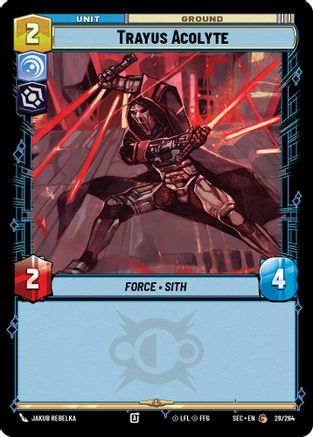 Trayus Acolyte (28/264) (28/264) [Secrets of Power] - Fantasy Flight Games - Card Brawlers | Quebec | Canada |