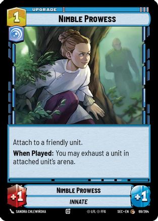 Nimble Prowess (69/264) (69/264) [Secrets of Power] - Fantasy Flight Games - Card Brawlers | Quebec | Canada |