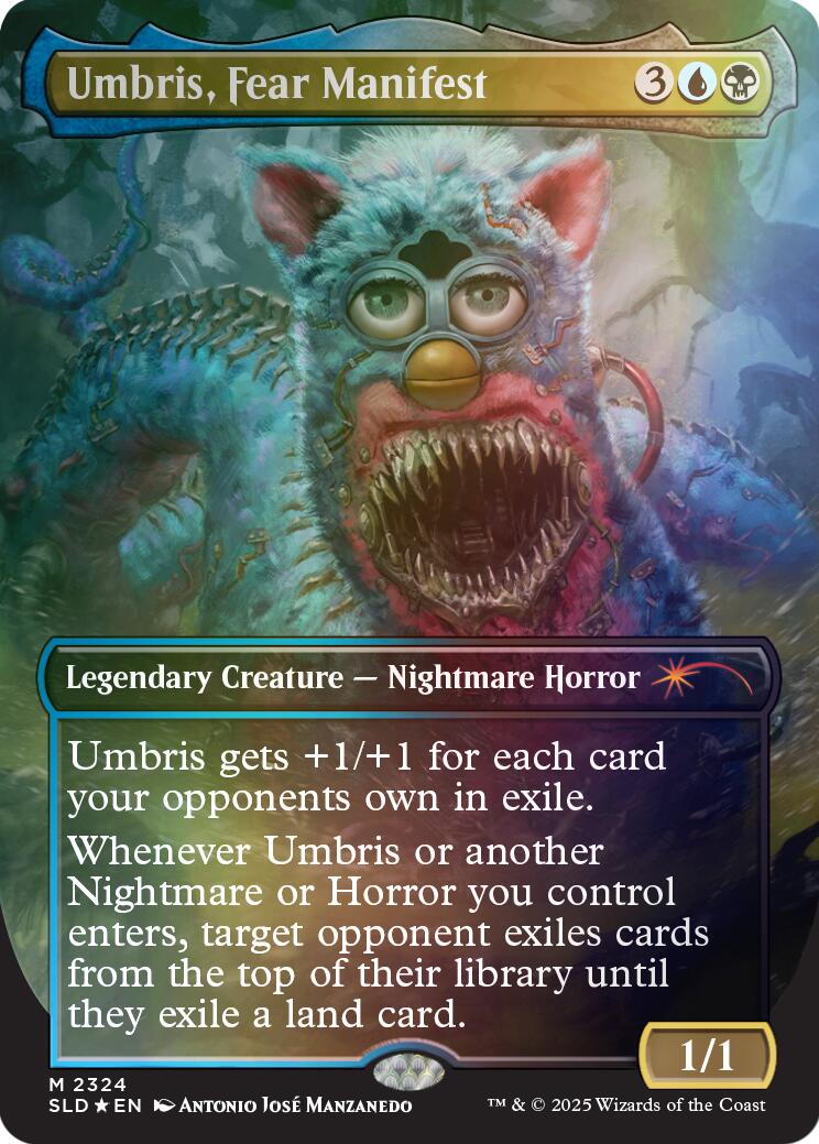 Umbris, Fear Manifest (Rainbow Foil) [Secret Lair Drop Series] - Magic: The Gathering - Card Brawlers | Quebec | Canada |