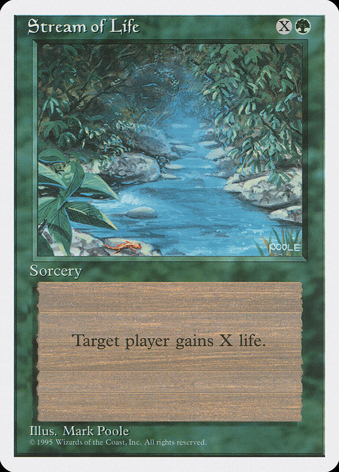 Stream of Life [Fourth Edition] - Magic: The Gathering - Card Brawlers | Quebec | Canada |
