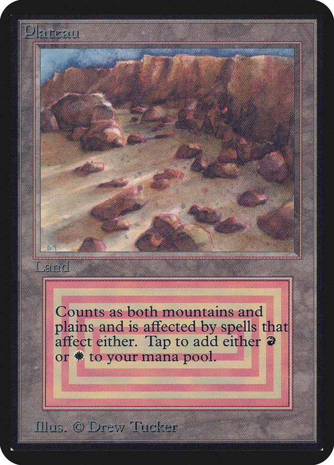 Plateau [Alpha Edition] - Magic: The Gathering - Card Brawlers | Quebec | Canada |