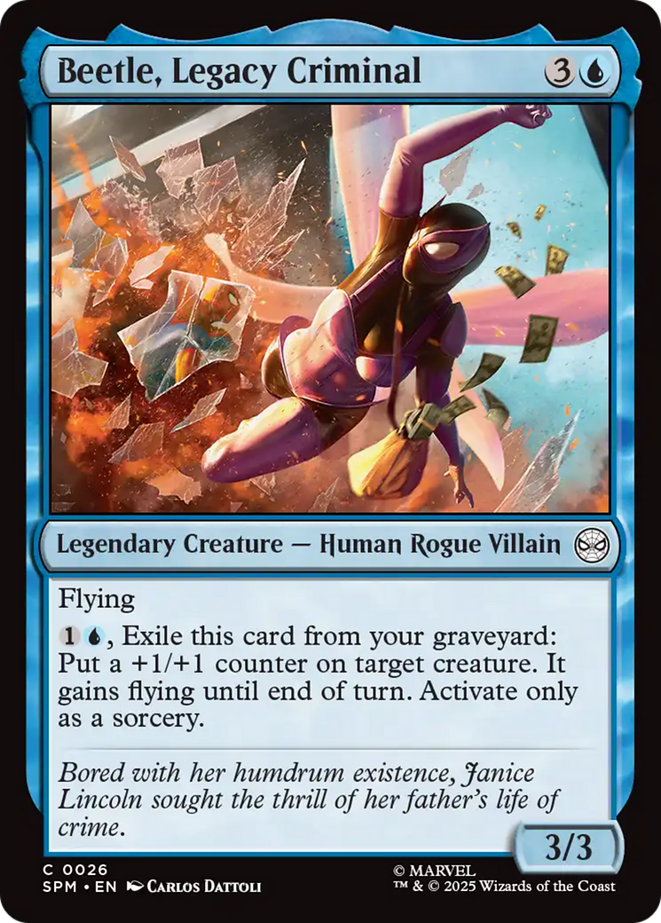 Beetle, Legacy Criminal [Marvel's Spider-Man] - Magic: The Gathering - Card Brawlers | Quebec | Canada |