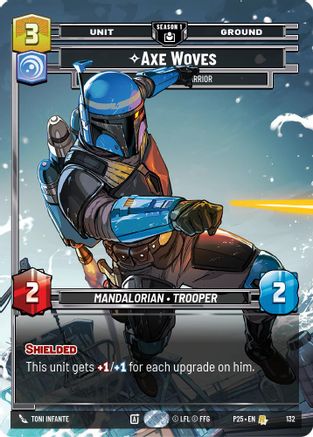 Axe Woves - Accomplished Warrior (132) (132) [Sector and Regional Promos: Season 1] - Fantasy Flight Games - Card Brawlers | Quebec | Canada |