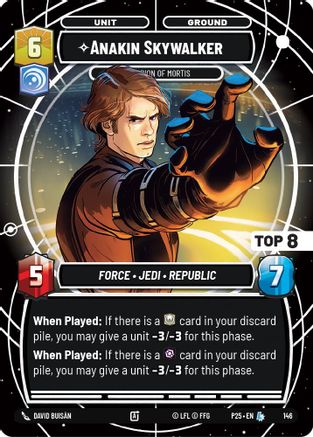 Anakin Skywalker - Champion of Mortis (Top 8) (150) (150) [Sector and Regional Promos: Season 1] - Fantasy Flight Games - Card Brawlers | Quebec | Canada |