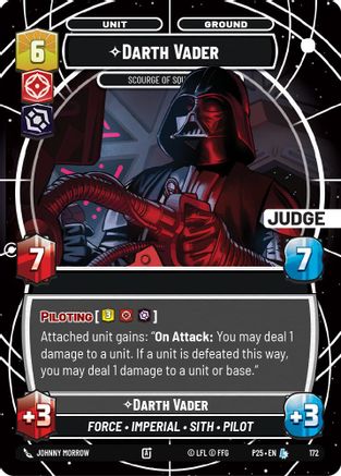Darth Vader - Scourge of Squadrons (172) (172) [Judge Promos] - Fantasy Flight Games - Card Brawlers | Quebec | Canada |