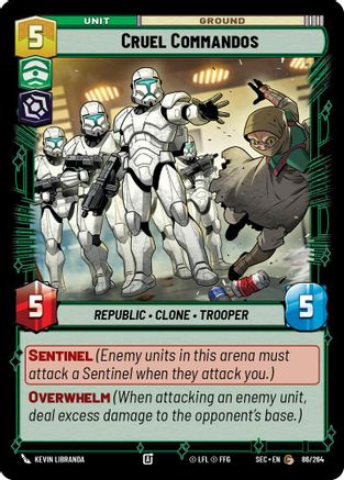 Cruel Commandos (86/264) (86/264) [Secrets of Power] - Fantasy Flight Games - Card Brawlers | Quebec | Canada |