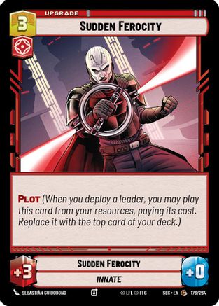 Sudden Ferocity (176/264) (176/264) [Secrets of Power] - Fantasy Flight Games - Card Brawlers | Quebec | Canada |