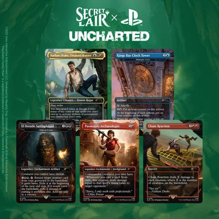Secret Lair x Uncharted - Non-Foil Edition - Secret Lair Drop Series - Card Brawlers | Quebec | Canada |