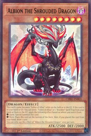 Albion the Shrouded Dragon [CH01-EN005] Ultra Rare - Yu-Gi-Oh! - Card Brawlers | Quebec | Canada |