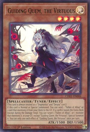 Guiding Quem, the Virtuous [CH01-EN006] Ultra Rare - Yu-Gi-Oh! - Card Brawlers | Quebec | Canada |