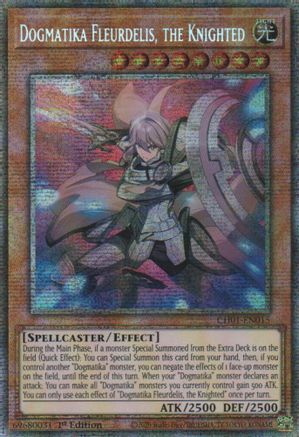 Dogmatika Fleurdelis, the Knighted (Starlight Rare) [CH01-EN015] Starlight Rare - Yu-Gi-Oh! - Card Brawlers | Quebec | Canada |