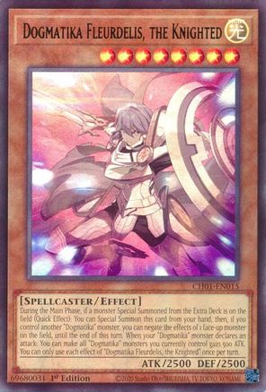 Dogmatika Fleurdelis, the Knighted [CH01-EN015] Ultra Rare - Yu-Gi-Oh! - Card Brawlers | Quebec | Canada |